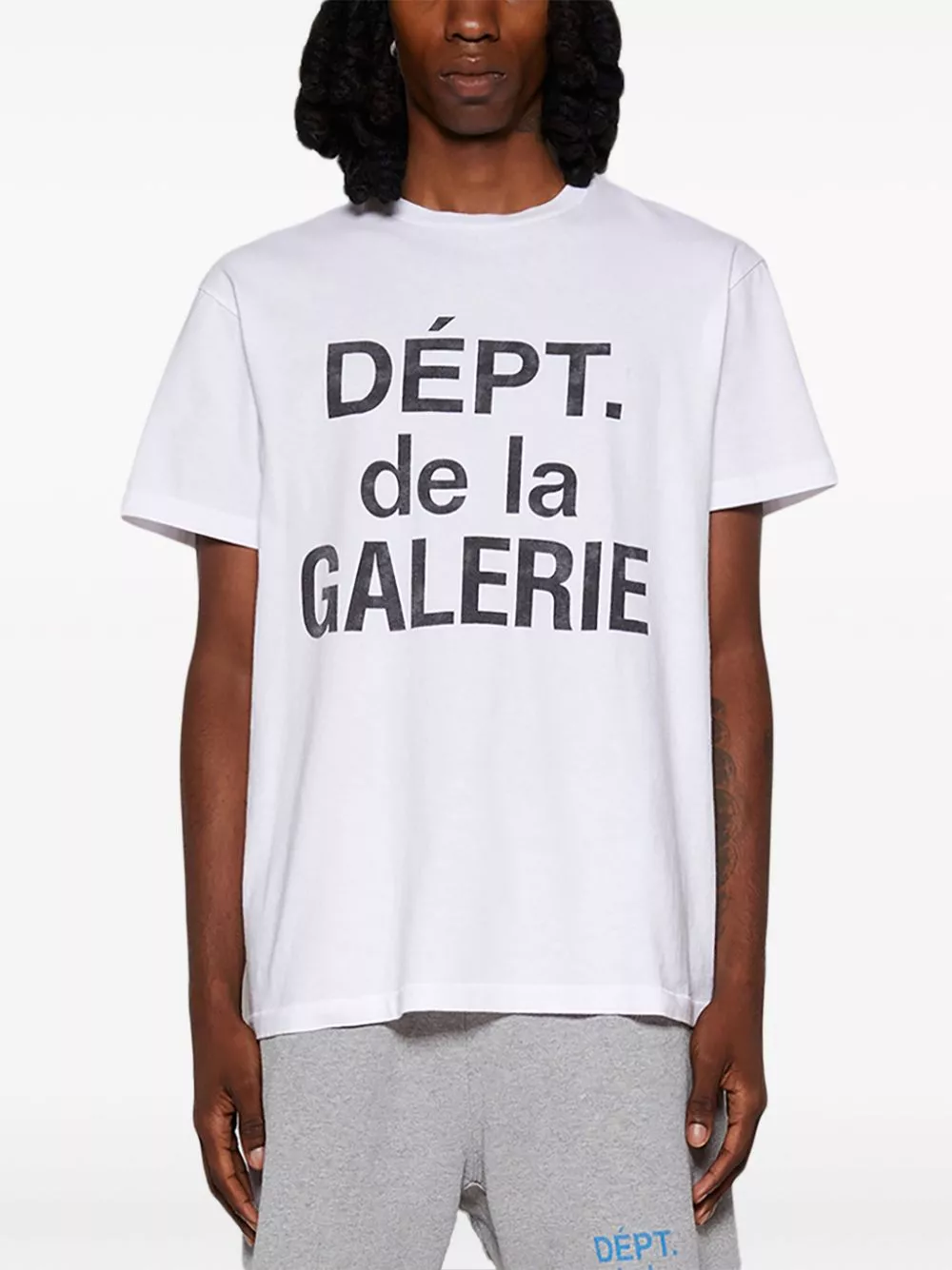 Affordable GALLERY DEPT. French-print cotton T-shirt Men 0116