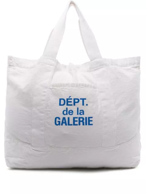 GALLERY DEPT. logo-print cotton tote Men 0114