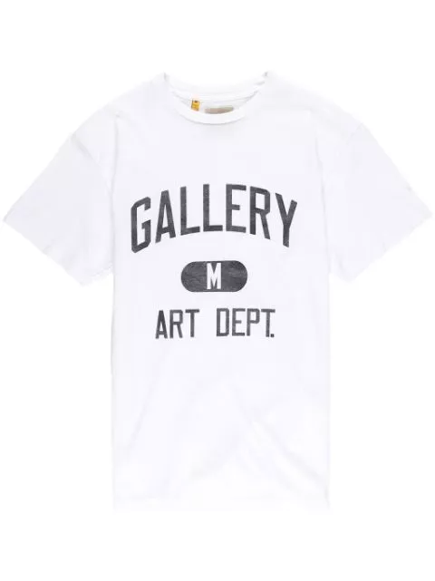 Cheap GALLERY DEPT. logo-print cotton T-shirt Men 0119