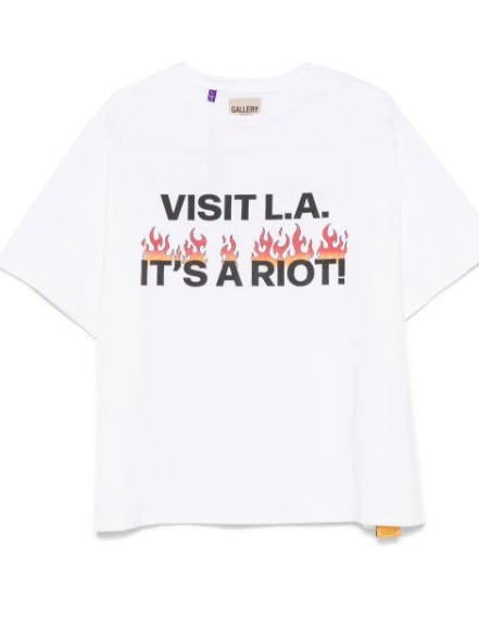 Affordable DEPT. GALLERY T-shirt Riot L.A. Women 0213