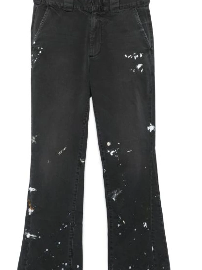 Affordable DEPT. Women trousers paint splatter-detail GALLERY 0210