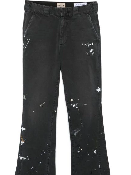 Affordable GALLERY splatter-detail paint DEPT. Women trousers 0225